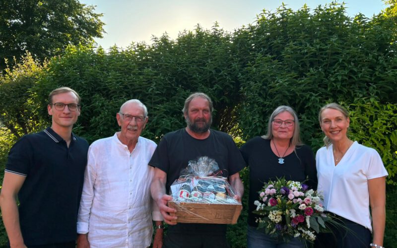 Feier Jubiläum 40 Jahre Mitarbeiter
